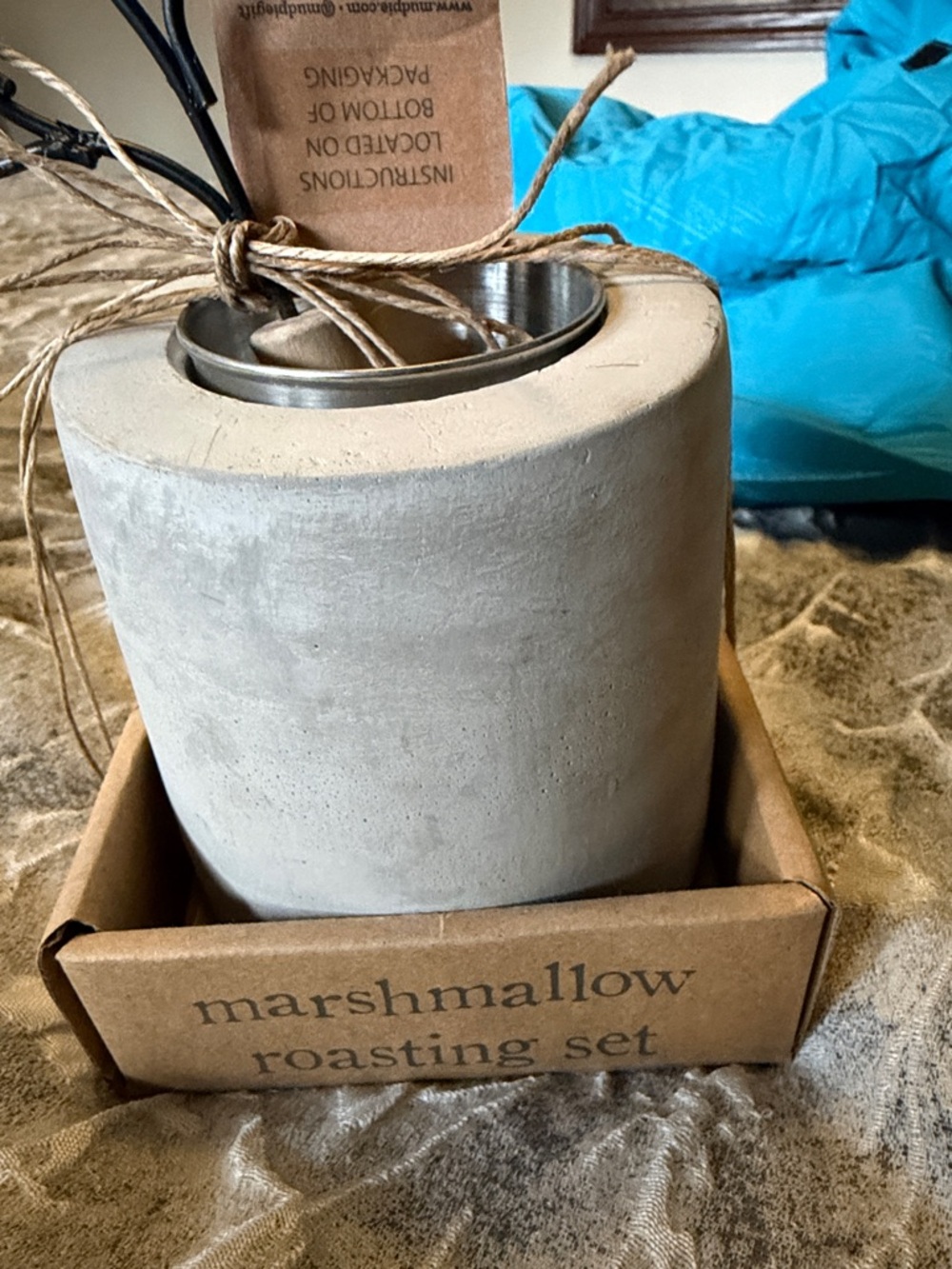 NWT Mudpie Marshmallow Roasting Set